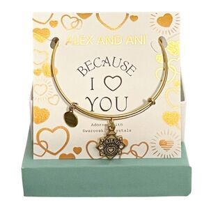 NEW Alex and Ani Because I Love You Friend